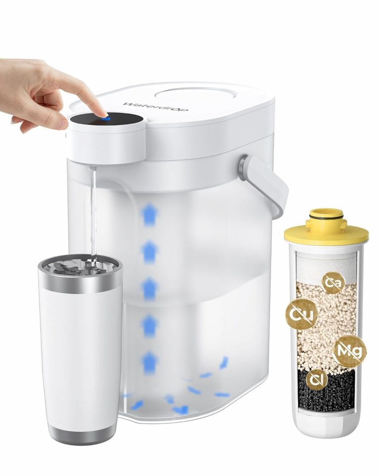 🤴 Waterdrop WD-ED11W Wiederaufladbarer Elektrischer Wasserfilterkrug, 3,5L Wasserenthärter Kalkfilter 3 Monate Langlebiger Sofortiger Wasserfilter Dispenser, Reduziert Calcium, Magnesium +70 Schadstoffe49,99€ statt 69,98€ - 29,00 % 🔥🚚 Verkauft von Waterdrop direct und Versand durch Amazon173 Bewertungen: 4.3 / 5.0 ⭐️⭐️⭐️⭐️🛒 zu Amazon https://www.amazon.de/dp/B0DMVLWTSV/?amp%3Btag=preisfehlerheute-21&amp%3Bth=1&amp%3Bpsc=1&tag=preisfehlerheute-21