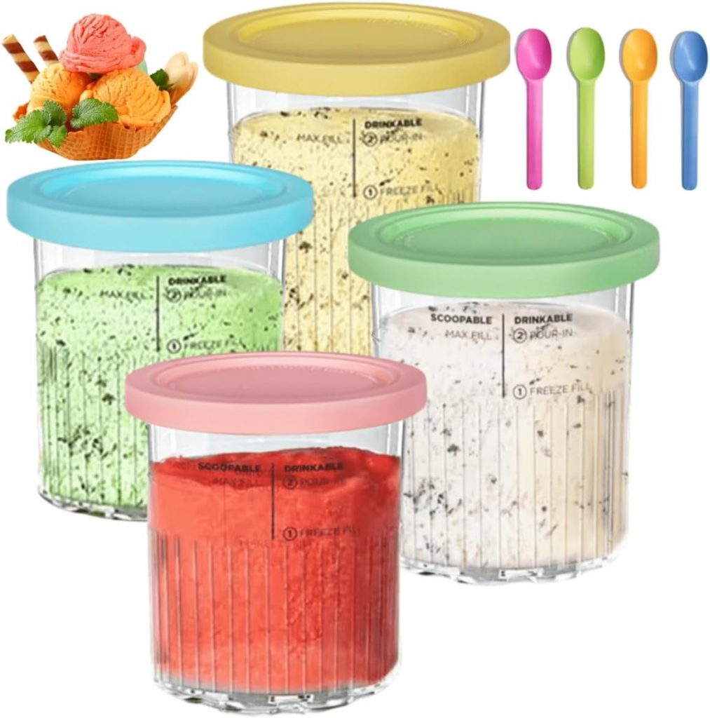 👑 Für Ninja Creami Deluxe Pints 4 Pack, Kompatibel mit NC501EU NC500EU Serie Creami Deluxe Ice Cream Makers, ninja creami behälter Ice Cream Zubehör9,99€ statt 16,98€ - 42,00 % 🔥🚚 Verkauft von Flavour Pods Premium und Versand durch Amazon84 Bewertungen: 4.6 / 5.0 ⭐️⭐️⭐️⭐️⭐️🛒 zu Amazon https://www.amazon.de/dp/B0D1GXN1H7/?amp%3Btag=preisfehlerheute-21&tag=preisfehlerheute-21