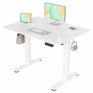 Claiks Schreibtisch Höhenverstellbar Elektrisch, Höhenverstellbarer Schreibtisch 100x60 cm, Standing Height Adjustable Desk, Weiß Gestell/Weiß Oberfläche69,99€ statt 99,99€➡️ https://www.amazon.de/dp/B0CHFGDTMW/?tag=preisfehlerheute-21