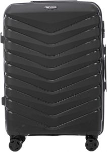 Wings Koffer Hartschale | Reisekoffer & Trolleys | Ultraleicht Rollkoffer mit Rollen | Koffer Trolley Handgep&auml;ck | Hartschalenkoffer Mit Schloss | f&uuml;r Flugzeug (Schwarz, Set 3)33.00&euro; ➡️ https://www.amazon.de/dp/B0DQPM4N24/?tag=preisfehlerheute-21