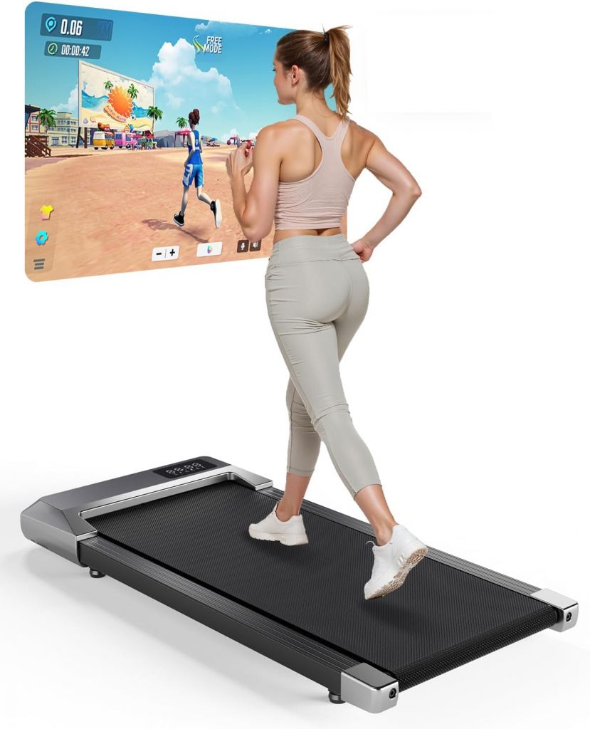 Walking Pad Geeignet für High-Tech-Geräte, Laufband Schreibtisch 6 km/h mit APP-Steuerung, Laufband für Zuhause 136 KG mit Professionelle Trainingskurse & Multi-Runner-Rennen78,99€ statt 129,99€➡️ https://www.amazon.de/dp/B0FVMC46T2/?tag=preisfehlerheute-21