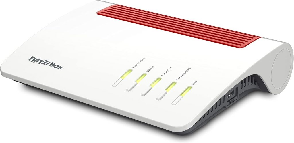 🤴 FRITZ!Box 5590 Fiber | Router für einen Glasfaseranschluss (Wi-Fi 6, bis 2.400 MBit/s (5 GHz) und 1.200 MBit/s (2,4 GHz), WLAN Mesh, DECT-Basis, 2,5-Gigabit-LAN-Port, geeignet für Deutschland)214,99€ statt 279,00€ - 23,00 % 🔥🚚 Verkauft und Versand durch FRITZ!3,114 Bewertungen: 4.7 / 5.0 ⭐️⭐️⭐️⭐️⭐️🛒 zu Amazon https://www.amazon.de/dp/B09ZD4LFR3/?amp%3Btag=preisfehlerheute-21&tag=preisfehlerheute-21
