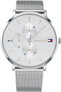 Tommy Hilfiger Multi Zifferblatt Quarz Uhr f&uuml;r Damen mit Silbernes Edelstahl-Mesh-Gliederarmband - 178194279,99&euro; statt 169,00&euro;➡️ https://www.amazon.de/dp/B07G4SRVMP/?tag=preisfehlerheute-21