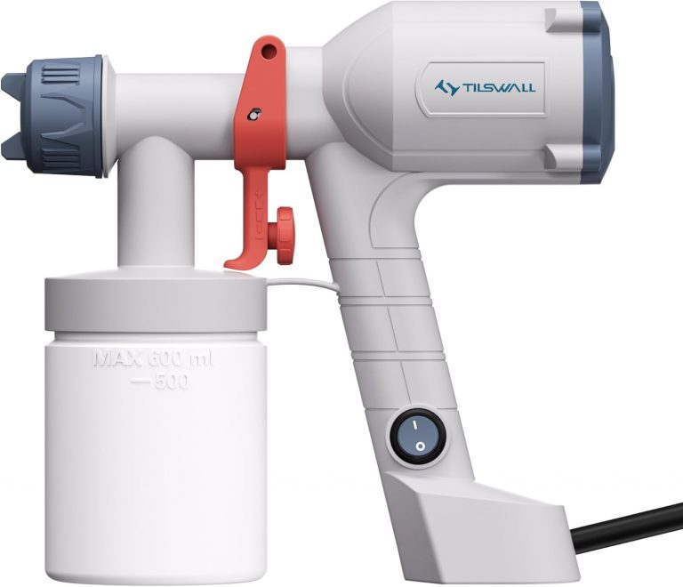 Tilswall Farbsprühsystem Lackierpistole,Ultra-leichte Elektrische Farbsprühgerät mit 600ml Farbbehälter, 2 Düsen & 3 Sprühmustern, Farbspritzpistole für Wandfarbe, Möbel, Schränke, Weiß19,94€ statt 34,99€➡️ https://www.amazon.de/dp/B0G4VWGBC5/?tag=preisfehlerheute-21