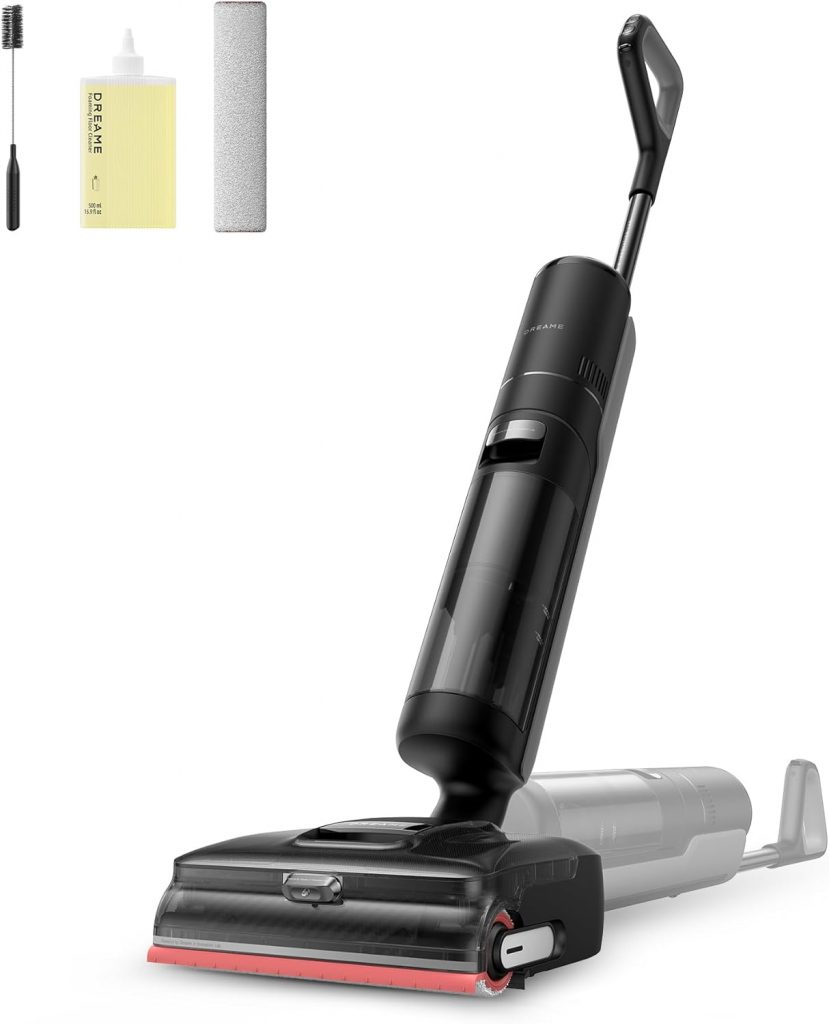 dreame H15 Pro FoamWash Nass- und Trockensauger, gezieltes FoamWash, intell. Dosierung, KI-Roboterarm 2.0, TangleCut 2.0, intell. Bürstenreinigung bei 100 °C, intell. Trocknung