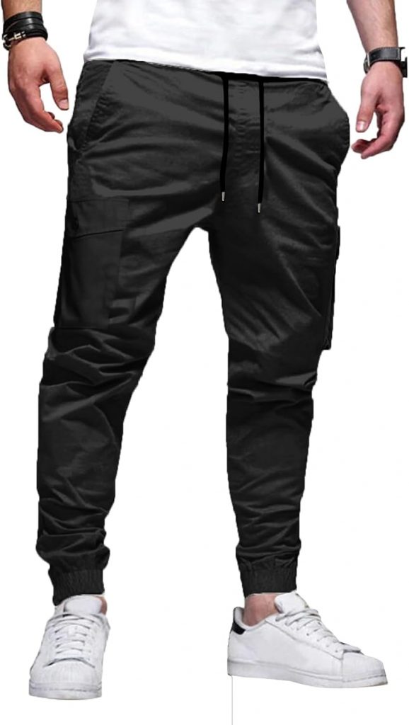 Elegancity Cargohose Herren Lang Casual Jogginghose Stretch Arbeitshosen Regular Fit Schwarz Cargo Hosen Elastische Herren Freizeithose mit Taschen,Schwarz L12,99€ statt 15,99€➡️ https://www.amazon.de/dp/B0C4PDTK3X/?tag=preisfehlerheute-21
