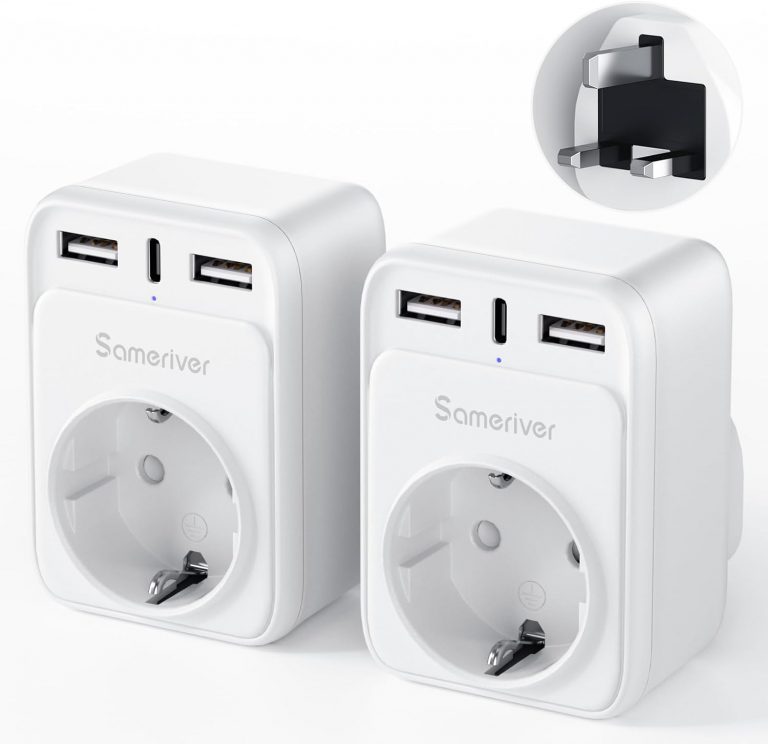 Reiseadapter UK Adapter England Deutschland Stecker Reisestecker Reiseadapter UK mit 2 USB 1USB C (3A) Steckdosenadapter Typ G für England Irland Großbritannien Wand Ladegerät Ladestation(2PCS)11,08€ statt 13,03€➡️ https://www.amazon.de/dp/B0DNZBHNQ3/?tag=preisfehlerheute-21