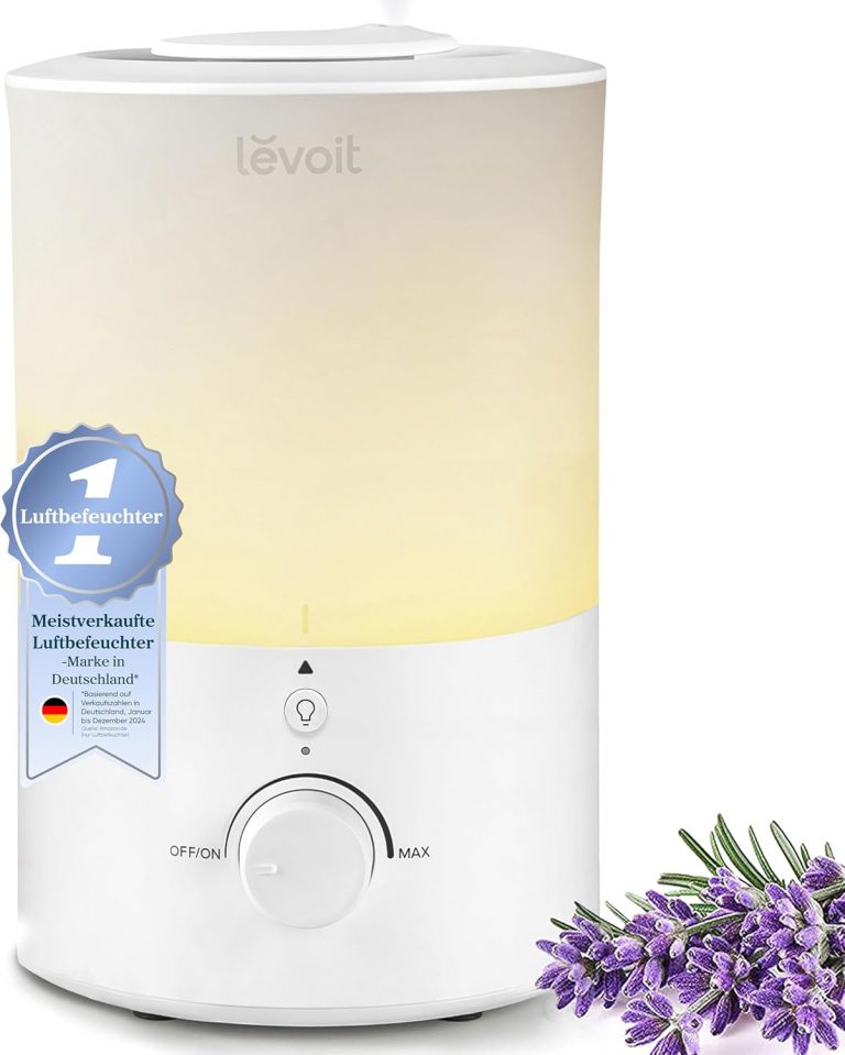 👑 Levoit Top-Fill Luftbefeuchter, 25dB leise Humidifier für Schlafzimmer, Baby, mit Nachtlicht, bis 25H, Raumbefeuchter mit 360°Drehdüse für Kinderzimmer, Pflanzen, Auto Shut-off, 3 L, Warmweiß37,97€ statt 54,99€ - 31,00 % 🔥🚚 Verkauft durch Amazon und Versand durch Amazon8,822 Bewertungen: 4.4 / 5.0 ⭐️⭐️⭐️⭐️🛒 zu Amazon https://www.amazon.de/dp/B09QKVB8BB/?amp%3Btag=preisfehlerheute-21&amp%3Bth=1&amp%3Bpsc=1&tag=preisfehlerheute-21