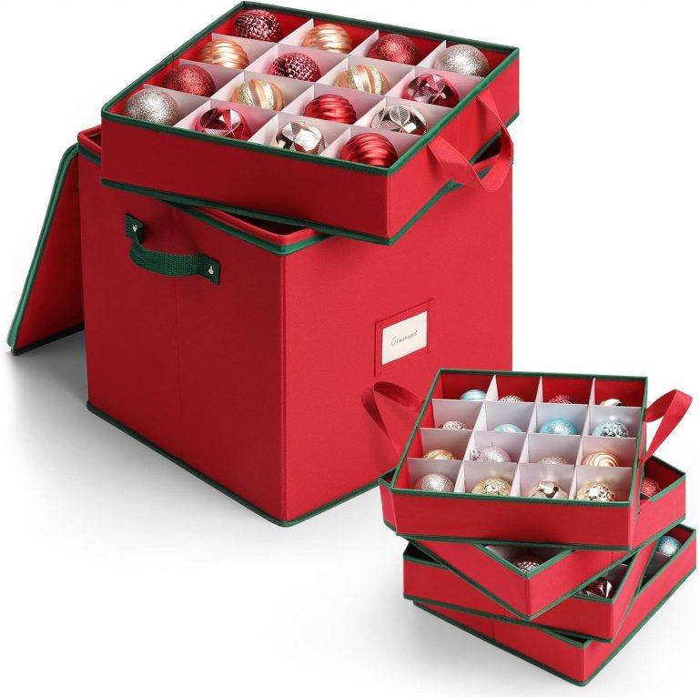 MaidMAX Aufbewahrungsbox für Weihnachtskugeln mit Verstellbaren Trennwänden, Aufbewahrungstasche Weihnachten mit 4 Ebenen, Abnehmbar mit Griffen, 64 Kugel-Aufbewahrungsbeutel, 32x32,5x33cm20,69€ statt 34,99€➡️ https://www.amazon.de/dp/B099ZLXQPJ/?tag=preisfehlerheute-21