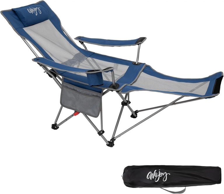 #WEJOY 2-in-1 Campingstuhl Faltbar, Strandstuhl mit Verstellbarer Rückenlehne & Fußstütze, Relaxsessel Liege mit Getränkehalter, Liegestuhl Angelstuhl für Outdoor Camping47,45€ statt 69,95€➡️ https://www.amazon.de/dp/B0DHRVJKPC/?tag=preisfehlerheute-21