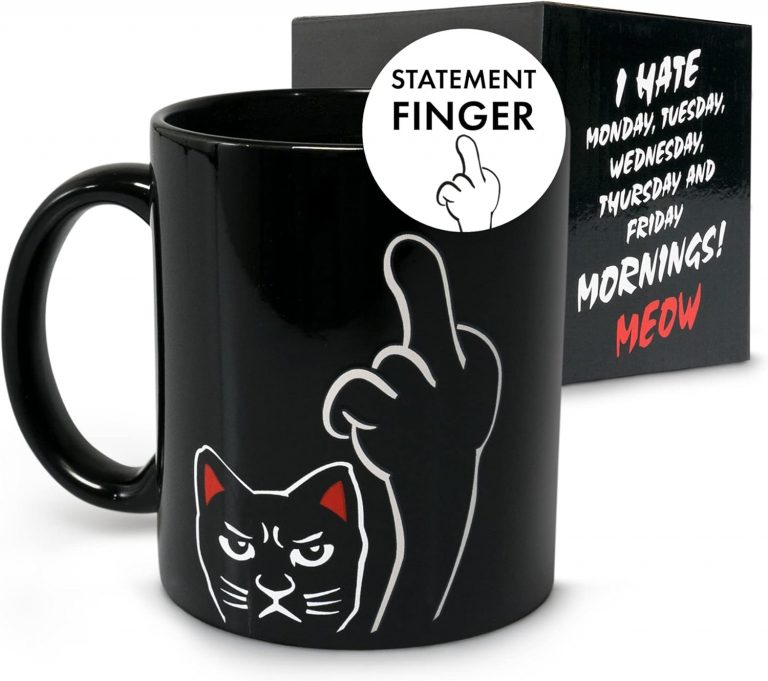 🤴 ANGRY CAT Tasse mit Thermoeffekt - lustige Kaffeetassen & Becher - Tasse mit Spruch - Keramik Becher mit wechselndem Motiv 340ml - Magic Cup, Kaffeebecher, Geschenk, Tassen mit Sprüchen10,99€ statt 14,90€ - 27,00 % 🔥🚚 Verkauft von FLUFFY DREAMS und Versand durch Amazon159 Bewertungen: 4.4 / 5.0 ⭐️⭐️⭐️⭐️🛒 zu Amazon https://www.amazon.de/dp/B08MWH7TB3/?amp%3Btag=preisfehlerheute-21&amp%3Bth=1&amp%3Bpsc=1&tag=preisfehlerheute-21