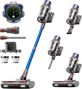 👑 Akku Staubsauger 48000Pa/580W/65Min, 1,8L Staubsauger Kabellos mit Staubabstreif-Funktion, Anti-Tangle-Bürste, 8-Fach-Filtration Akkustaubsauger Selbststehend für Teppiche/Tierhaare/Hartböden144,38€ statt 249,99€ - 43,00 % 🔥🚚 Verkauft von OuYangLinwei und Versand durch Amazon730 Bewertungen: 4.9 / 5.0 ⭐️⭐️⭐️⭐️⭐️🛒 zu Amazon https://www.amazon.de/dp/B0FBWCMZJD/?tag=preisfehlerheute-21