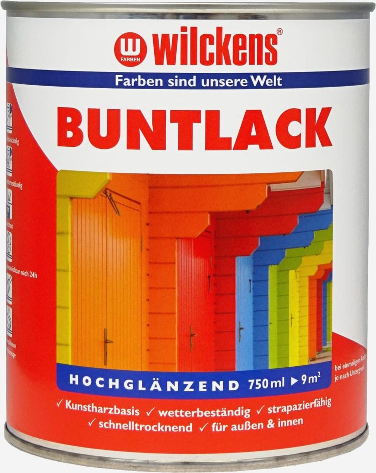 Wilckens Kunstharz Buntlack für Innen und Außen, hochglänzend, 750 ml, RAL 9005 Tiefschwarz14,15€ statt 14,99€➡️ https://www.amazon.de/dp/B00CA5EZ72/?tag=preisfehlerheute-21