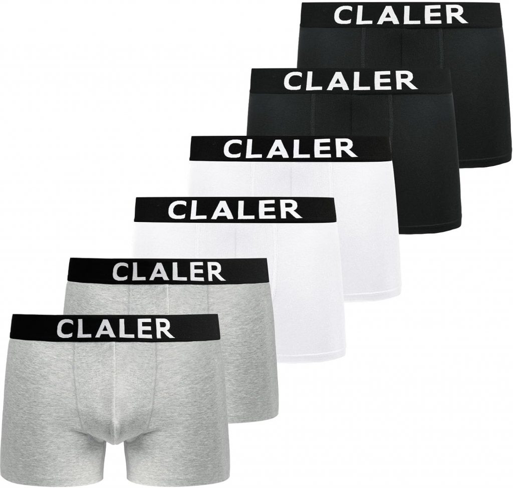 Boxershorts Herren 6er Pack Baumwolle Unterhosen Männer Retroshorts Bequeme und Atmungsaktive Men Unterwäsche für Den Täglichen Sports Im Freien
