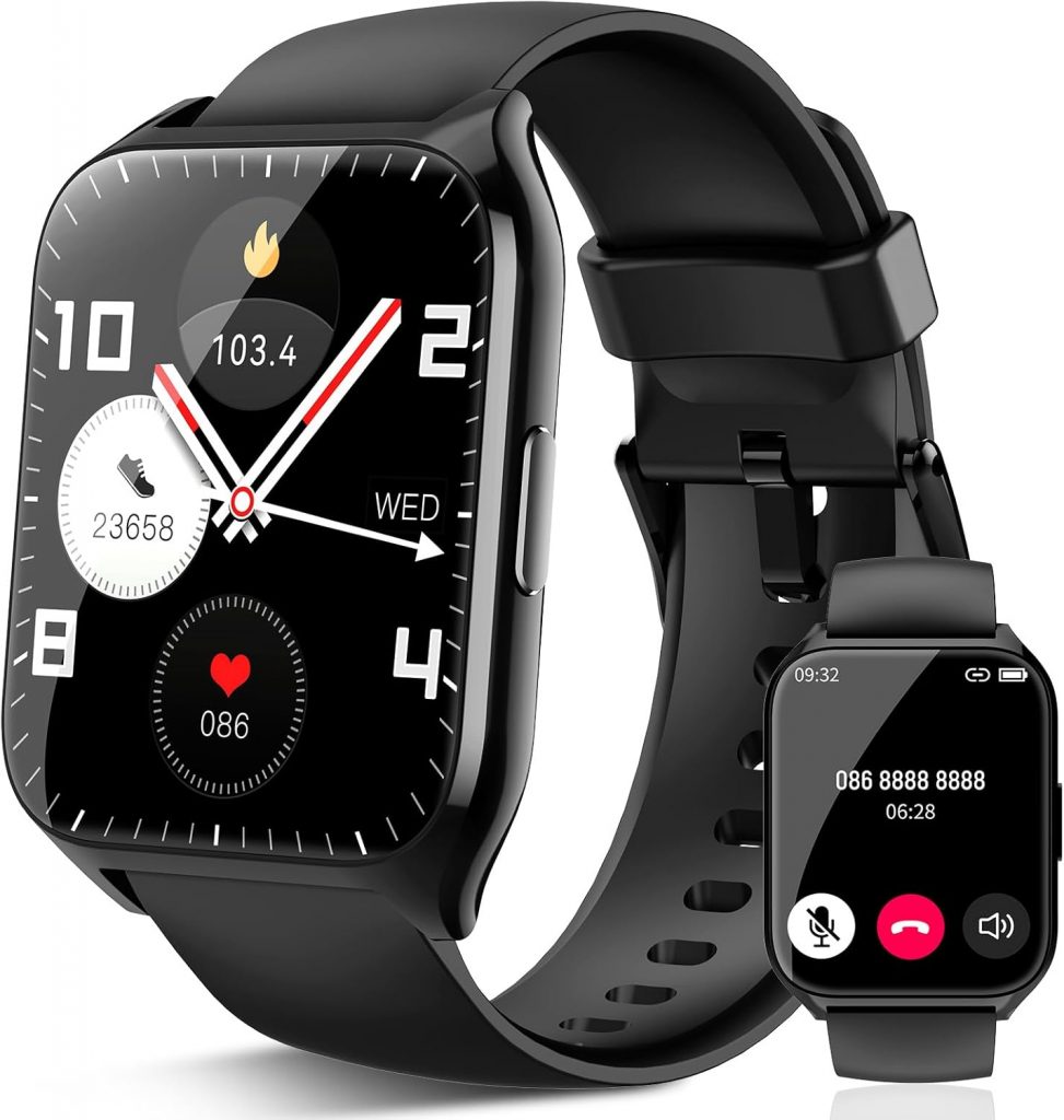 aycy Smartwatch Damen Herren, Fitnessuhr Damen mit Telefonfunktion 1.85" Zoll Touchscreen, IP68 Wasserdicht Smart Watch mit schrittzähler Schlafmonitor, Uhren Herren für Android iOS, Schwarz9.99€ statt 59.99€➡️ https://www.amazon.de/dp/B0G4H36ZQH/?tag=preisfehlerheute-21