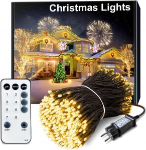 ARKOCHIC 100M Lichterkette außen, 1000 warmweiß LED Lichterkette Weihnachtsbaum außen innen mit Fernbedienung,8 Modi wasserdicht Weihnachtsbeleuchtung aussen für Garten Balkon Hochzeit Icicle29,99€ statt 49,99€➡️ https://www.amazon.de/dp/B0DHVD9LP9/?tag=preisfehlerheute-21