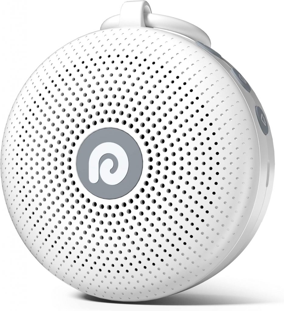 Dreamegg White Noise Machine – D11Max Einschlafhilfe Babys Erwachsene, Portable White Noise Machine Baby USB, Weißes Rauschen Soundmaschine mit Super Akku, 21 beruhigende Klänge, Sound Machine
