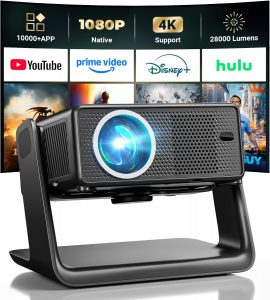 👑 Beamer Kompatibel mit Netflix 28000 Lumen, Smart Beamer 4K unterstützt Native 1080P, WLAN 6 und Bluetooth, elektrischer Fokus and 4D Keystone, über 100000+ Apps, Heimkino/Outdoor118,99€ statt 259,99€ - 55,00 % 🔥🚚 Verkauft von SOLISHAVEN MARKET Kft. und Versand durch Amazon94 Bewertungen: 4.6 / 5.0 ⭐️⭐️⭐️⭐️⭐️🛒 zu Amazon https://www.amazon.de/dp/B0FN3T3PGJ/?tag=preisfehlerheute-21