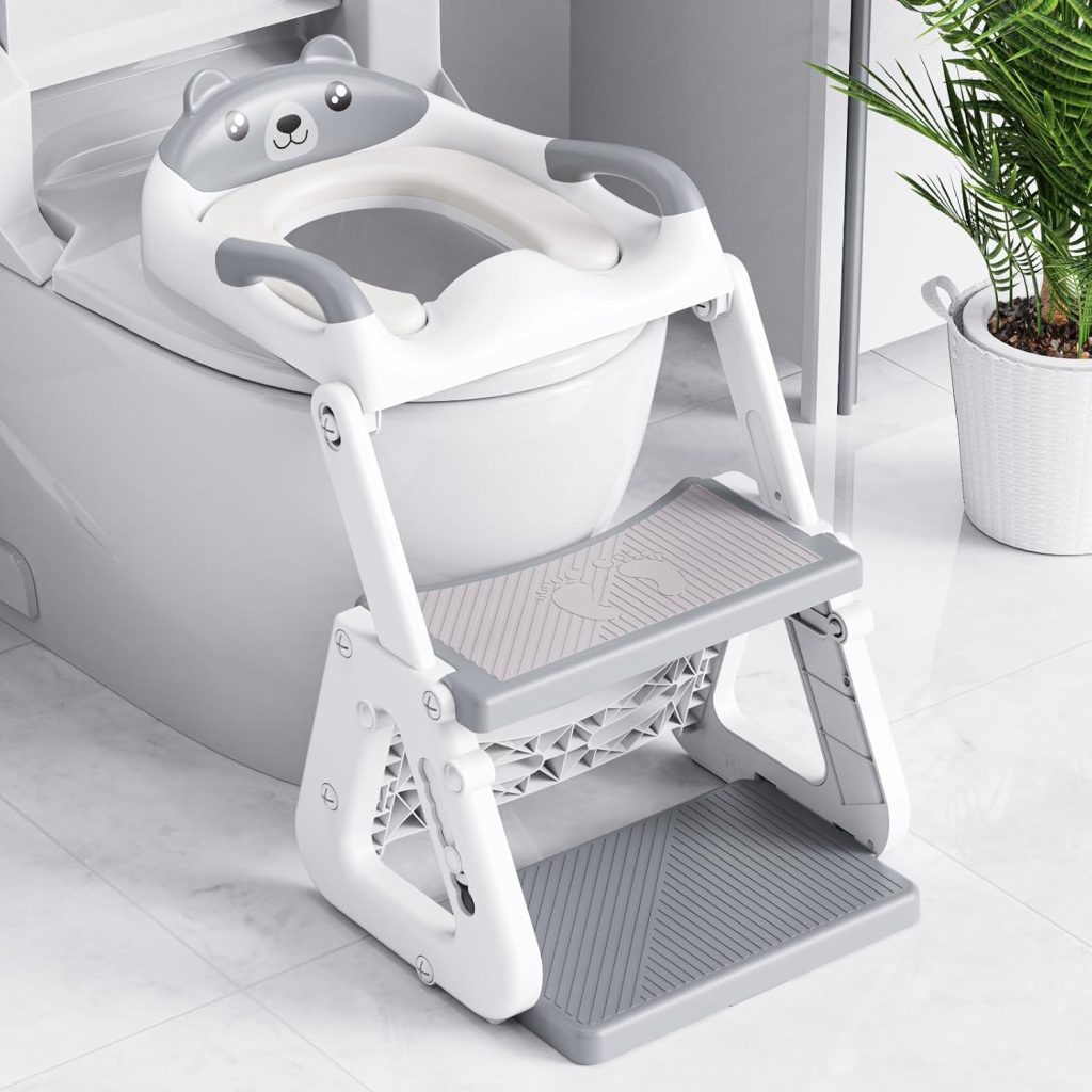 👑 Orzbow Toilettensitz Kinder mit Treppe, Stabil Kinder Toilettensitz mit Dreiecksstruktur, Verlängerter Pedal- und Spritzschutz und Wasserdichtes PVC-Polster, Rutschfest und Faltbar, Grau25,99€ statt 39,99€ - 36,00 % 🔥🚚 Verkauft von Orzbow Official Store und Versand durch Amazon510 Bewertungen: 4.6 / 5.0 ⭐️⭐️⭐️⭐️⭐️🛒 zu Amazon https://www.amazon.de/dp/B0D5CCQ16Z/?amp%3Btag=preisfehlerheute-21&%3Bamp%3Bth=1&%3Bamp%3Bpsc=1&tag=preisfehlerheute-21