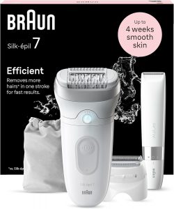 🤴 Braun Silk-épil 7, Epilierer Damen, Haarentferner für langanhaltende Haarentfernung, Mini-Rasierer für den Körper, Ladyshaver, Rasieraufsatz und Trimmeraufsatz, 7-441, Weiß und Silber99,99€ statt 139,99€ - 29,00 % 🔥🚚 Verkauft durch Amazon und Versand durch Amazon1,879 Bewertungen: 4.2 / 5.0 ⭐️⭐️⭐️⭐️🛒 zu Amazon https://www.amazon.de/dp/B0CQRSQJ6R/?th=1&%3Bpsc=1&%3Btag=preisfehlerheute-21&tag=preisfehlerheute-21