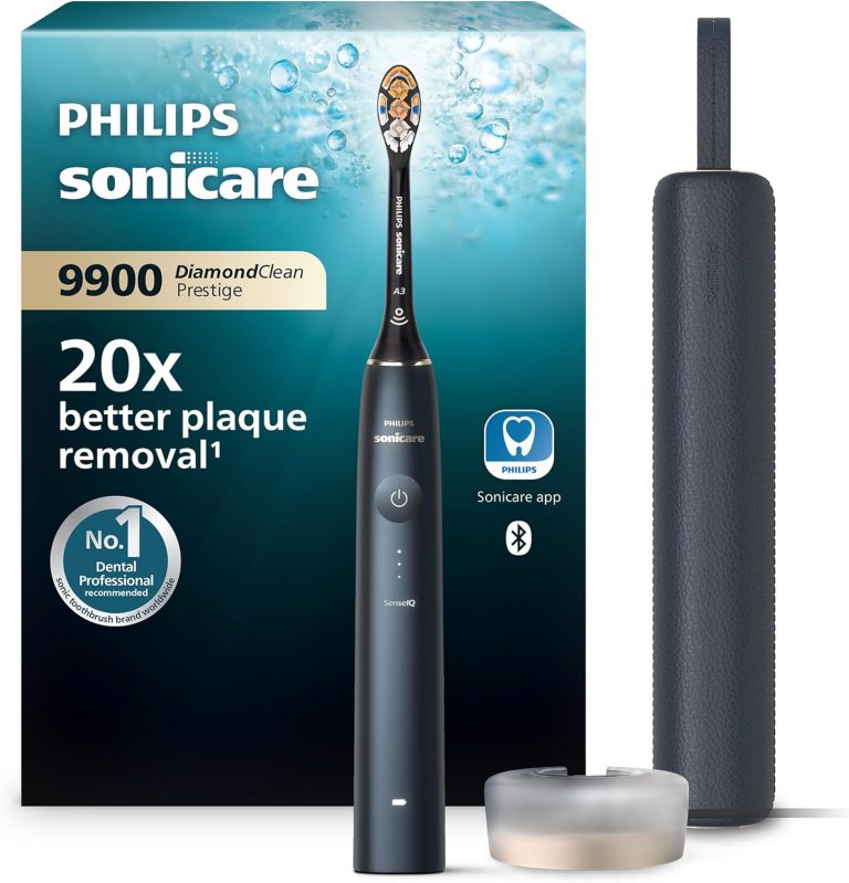🤴 Philips Sonicare DiamondClean Prestige 9900 – Elektrische Zahnbürste mit SenseIQ, A3 Premium-All-in-One-Bürstenkopf und Ladeetui in Mitternachtsblau (Modell HX9992/12)187,99€ statt 299,99€ - 38,00 % 🔥🚚 Verkauft durch Amazon und Versand durch Amazon2,031 Bewertungen: 4.0 / 5.0 ⭐️⭐️⭐️⭐️🛒 zu Amazon https://www.amazon.de/dp/B08W29MNWG/?amp%3Btag=preisfehlerheute-21&amp%3Bth=1&amp%3Bpsc=1&tag=preisfehlerheute-21