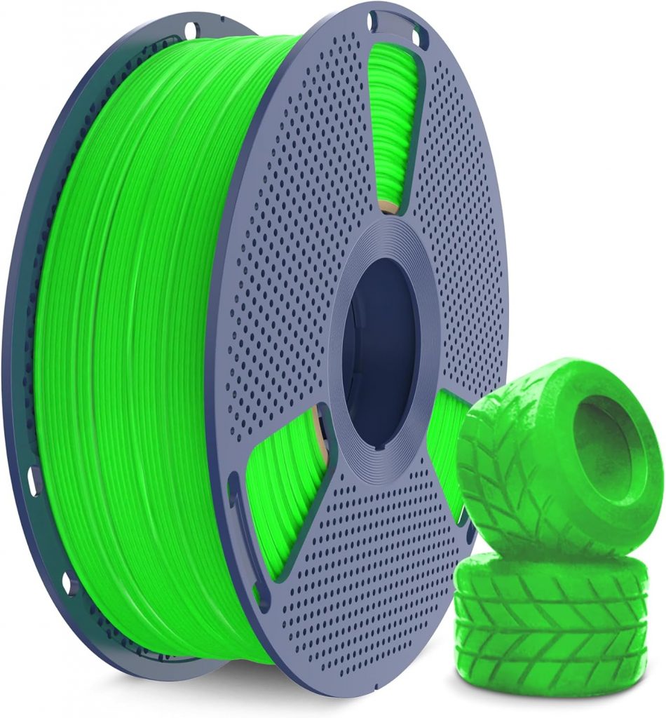 SUNLU TPU 3D Drucker Filament, 1KG Hochgeschwindigkeits 95A Filament 1.75mm, Flexibel für Schnellen Druck, Maßgenauigkeit +/-0.03mm (Grün)21,84€ statt 25,99€➡️ https://www.amazon.de/dp/B0BXNYXN8K/?tag=preisfehlerheute-21