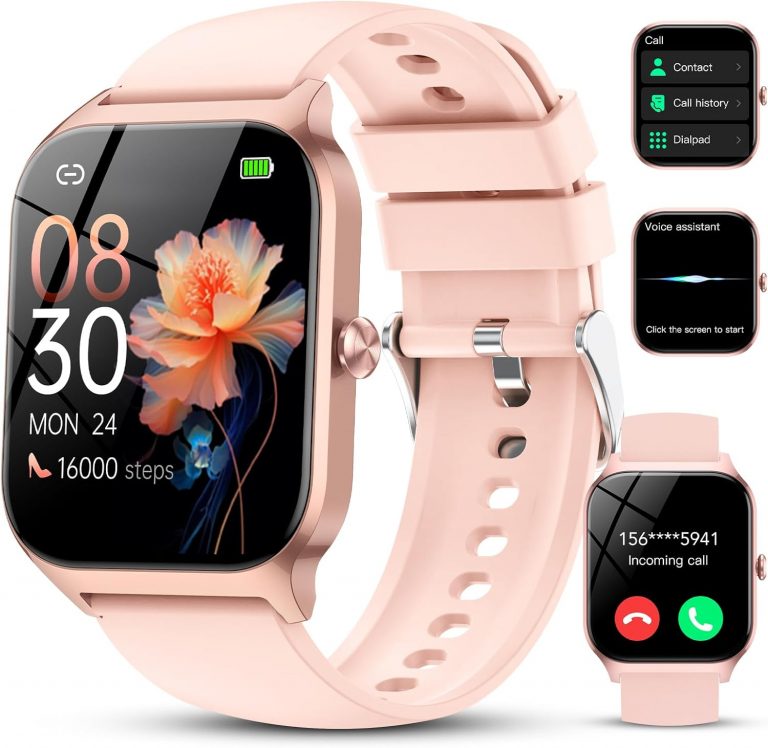 👑 CASCHO Smartwatch Damen Herren, 1.85" HD Smart Watch, 115+ Modi, Fitness Tracker mit Bluetooth Telefonie, IP68 Wasserdicht Schrittzähler Uhr mit bis zu 30 Tage Standby für iOS und Android - Rosa Rose23,99€ statt 159,99€ - 86,00 % 🔥🚚 Verkauft von shen zhen shi lan du ke ji you xian gong si und Versand durch Amazon169 Bewertungen: 4.9 / 5.0 ⭐️⭐️⭐️⭐️⭐️🛒 zu Amazon https://www.amazon.de/dp/B0G2GTCZM9/?amp%3Btag=preisfehlerheute-21&amp%3Bth=1&amp%3Bpsc=1&tag=preisfehlerheute-21