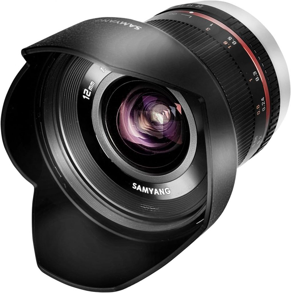 Samyang 12mm F2.0 APS-C Fuji X schwarz - Weitwinkel Festbrennweite Objektiv für Fuji X, manueller Fokus, für Kamera X-T4, X-T30, X-T30 II, X-T200, X-Pro3, X-A7, X-A5, X-T100, X-T3, X-E3123,19€ statt 389,00€➡️ https://www.amazon.de/dp/B00MSVTLBS/?tag=preisfehlerheute-21