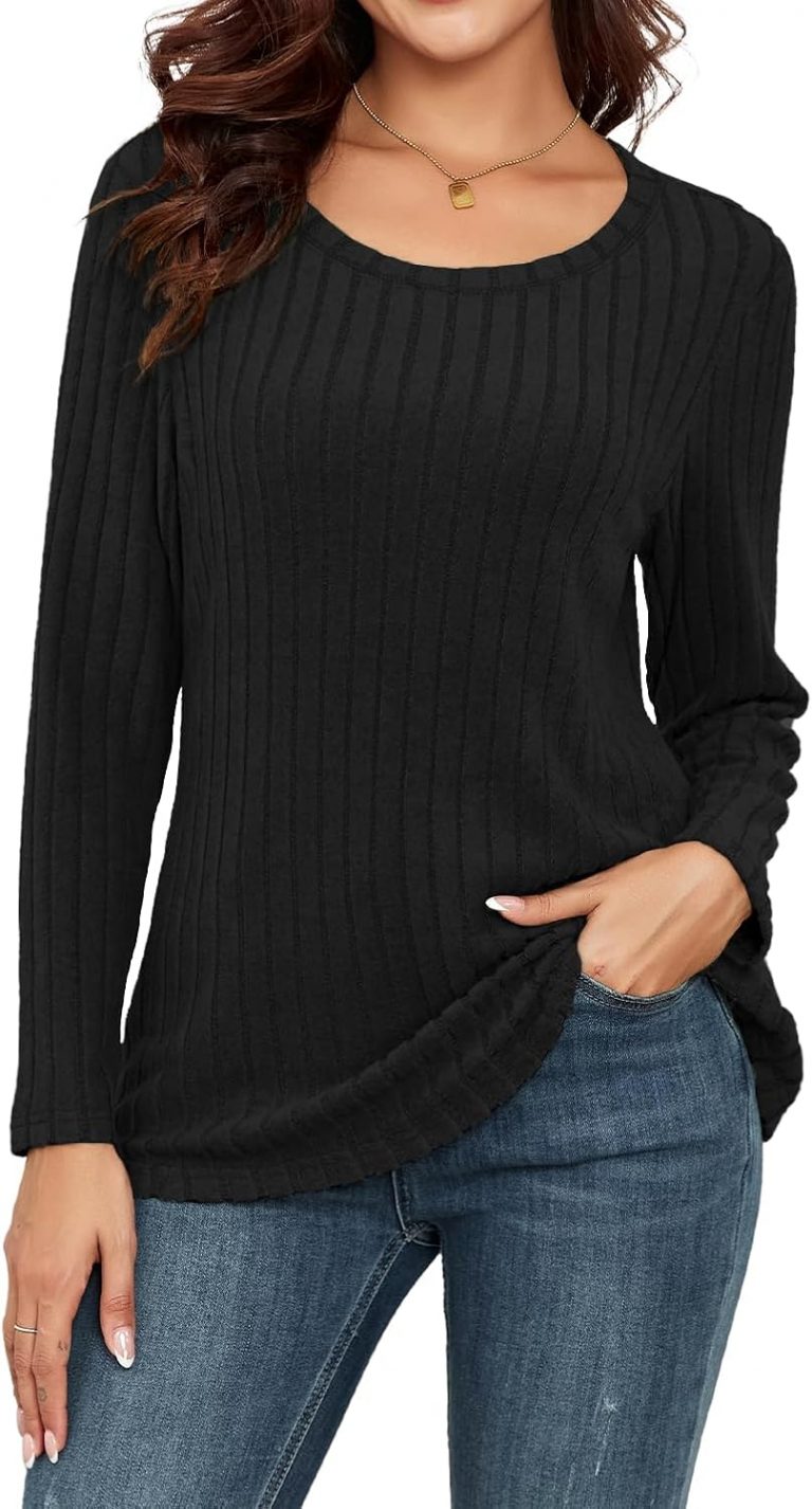 YGJIEGENG Pullover Damen Rundhals Langarmshirt Herbst Winter Sweatshirt Elegant Casual Lässig Oberteile Schwarz L5,99€ statt 9,99€➡️ https://www.amazon.de/dp/B0DCBPYDG9/?tag=preisfehlerheute-21