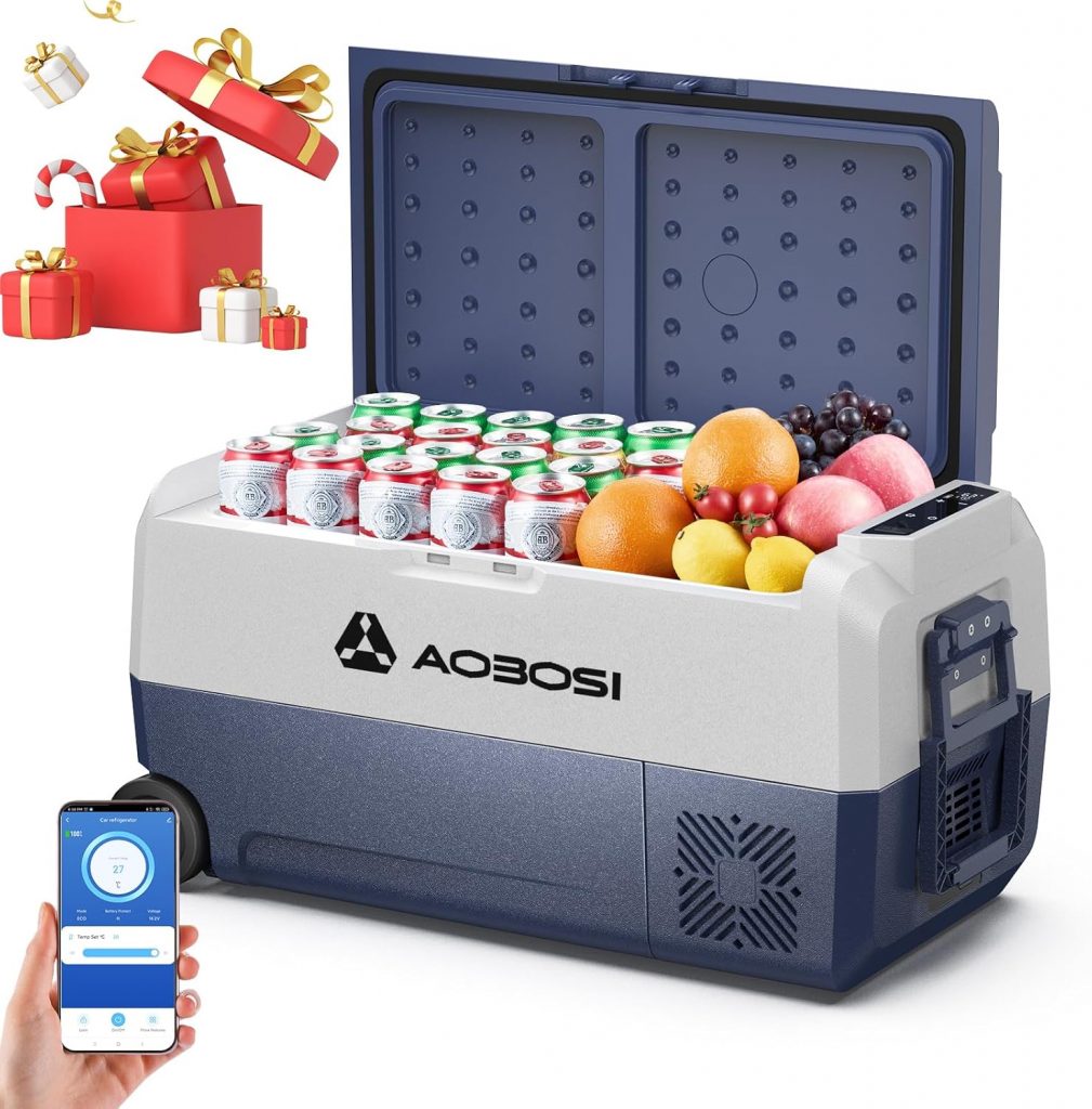 AAOBOSI Kompressor Kühlbox 36L, kühlbox Auto 12v 230v mit APP-Steuerung, -20℃ bis 20℃ Camping kühlschrank, für Wohnmobil, Boot, Autoreisen199,00€ statt 295,00€➡️ https://www.amazon.de/dp/B0CRRNS315/?tag=preisfehlerheute-21