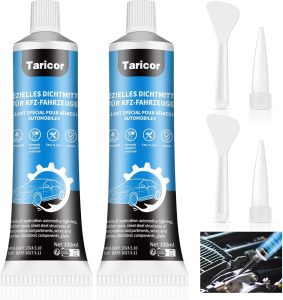 Taricor 2PCS Karosseriekleber Schwarz,100ml x 2 Scheibenkleber Auto Schwarz, Auspuff Dichtmasse, Hochtemperatur Silikon Dichtmasse Kfz, Dichtmasse Motor9,74€ statt 12,99€➡️ https://www.amazon.de/dp/B0D3D6M474/?tag=preisfehlerheute-21