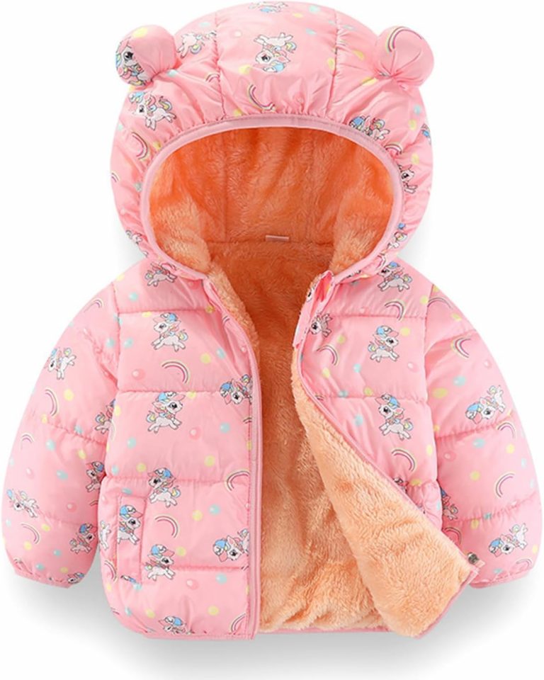 JiAmy Baby Kinder Winterjacke mit Kapuze Jungen Mädchen Wintermantel Winddicht Verdicken Warmen kinder jacke Reißverschluss Kapuzenjacke Fleece Mantel Rosa 18-24 Monate14,81€ statt 25,40€➡️ https://www.amazon.de/dp/B0D9NWX2ZQ/?tag=preisfehlerheute-21