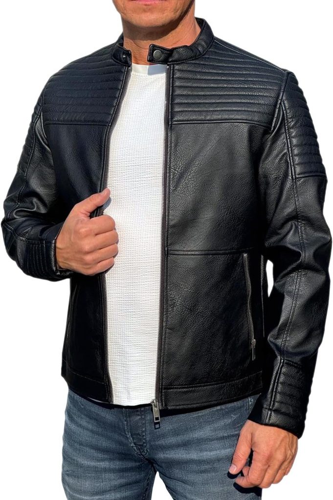 🤴 JACK & JONES Herren Kunstlederjacke – Biker Jacke schwarz39,99€ statt 79,98€ – 51,0 🔥🚚 Verkauft und Versand durch mailopoint107 Bewertungen: 4.0 / 5.0 ⭐️⭐️⭐️⭐️🛒 zu Amazon https://www.amazon.de/dp/B01IEIUY2S/?th=1&tag=preisfehlerheute-21#038;psc=1&tag=preisfehlerheute-21