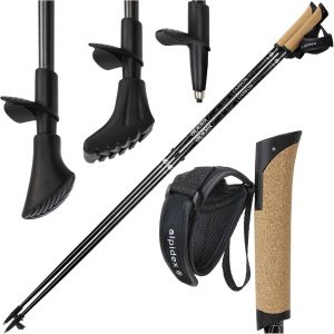 ALPIDEX Superleichter Carbon Nordic Walking Stock - sehr leichte Walking St&ouml;cke, L&auml;nge:120 cm27,00&euro; statt 34,99&euro;➡️ https://www.amazon.de/dp/B008FMR4CM/?tag=preisfehlerheute-21