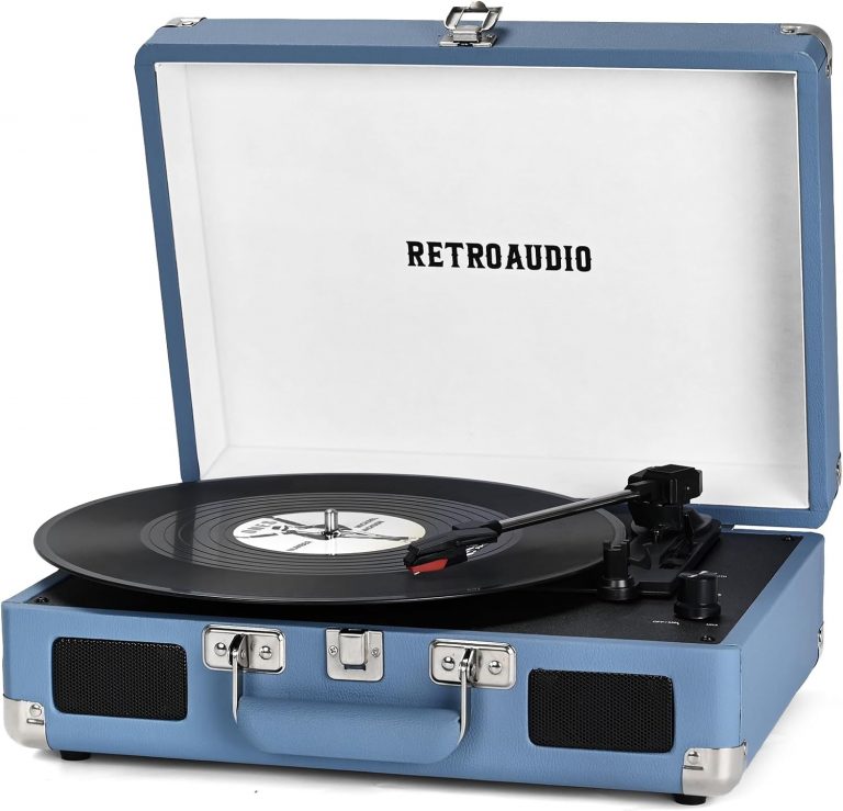 👑 RetroAudio Vinyl-Schallplattenspieler, Bluetooth, Vintage, tragbarer Koffer-Plattenspieler mit integrierten Lautsprechern, 3-Gang-Gang-Riemenantrieb, unterstützt Cinch-Ausgang und Kopfhörerausgang49,98€ statt 79,62€ - 38,00 % 🔥🚚 Verkauft von CHUNSHEN und Versand durch Amazon262 Bewertungen: 4.4 / 5.0 ⭐️⭐️⭐️⭐️🛒 zu Amazon https://www.amazon.de/dp/B0DFPZ7SXJ/?amp%3Btag=preisfehlerheute-21&amp%3Bth=1&amp%3Bpsc=1&tag=preisfehlerheute-21