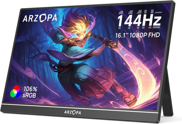 👑 ARZOPA 16.1'' 144Hz Tragbarer Monitor mit Einem Standfuß, 106% sRGB 1920×1080P FHD HDR 144HZ Gaming Monitor, Ultra-dünn - Augenschutz-Externer Zweiter Bildschirm für Laptop/PC/Mac/PS3/4/5/Xbox - Z1FC128,99€ statt 189,99€ - 33,00 % 🔥🚚 Verkauft von NanqingLtd und Versand durch Amazon3,029 Bewertungen: 4.4 / 5.0 ⭐️⭐️⭐️⭐️🛒 zu Amazon https://www.amazon.de/dp/B0CJCBQYDY/?amp%3Btag=preisfehlerheute-21&amp%3Bth=1&amp%3Bpsc=1&tag=preisfehlerheute-21