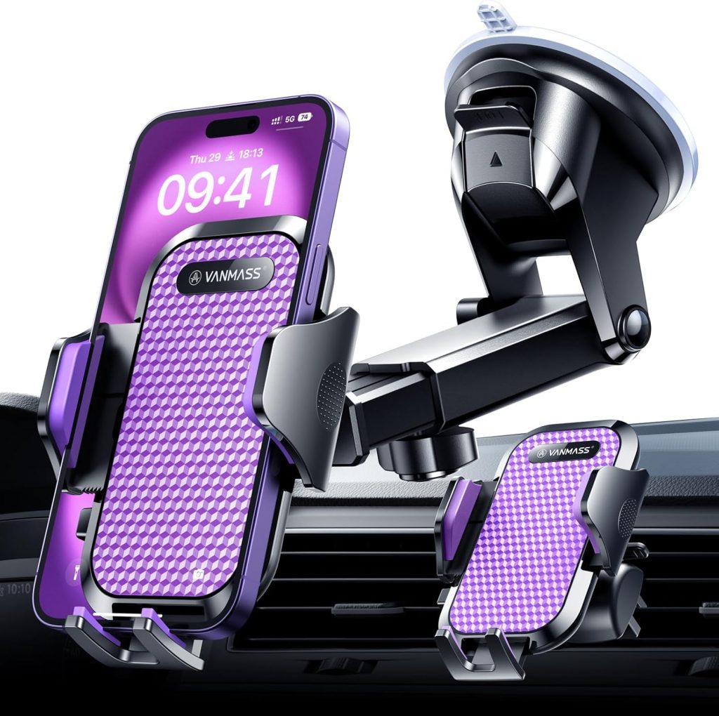 👑 VANMASS Handy Halterung Auto 2025 Neuste Farbe Lila Version 3 in 1 Handyhalter für Auto Saugnapf & Lüftung Super Stabil Handyhalterung Auto für iPhone 16 Pro Max iPhone 15 Plus iPhone 14 Mini Samsung19,98€ statt 29,99€ - 34,00 % 🔥🚚 Verkauft von VANMASS EU und Versand durch Amazon11,889 Bewertungen: 4.5 / 5.0 ⭐️⭐️⭐️⭐️⭐️🛒 zu Amazon https://www.amazon.de/dp/B0BTHLDCM7/?amp%3Btag=preisfehlerheute-21&%3Bamp%3Bth=1&%3Bamp%3Bpsc=1&tag=preisfehlerheute-21