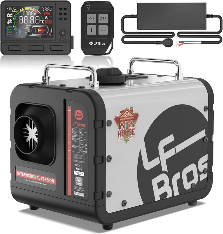 👑 LF Bros 5 kW Dieselheizung -12V/24V/220-240V Standheizung Diesel - Diesel Lufterhitzer mit Fernbedienung und LCD-Display-Schnelles Aufheizen für Garage Camping Wohnmobil(Weiß)199,98€ statt 237,98€ - 16,00 % 🔥🚚 Verkauft von LF Bros Official Store und Versand durch Amazon553 Bewertungen: 4.2 / 5.0 ⭐️⭐️⭐️⭐️🛒 zu Amazon https://www.amazon.de/dp/B0C7BG7L9H/?amp%3Btag=preisfehlerheute-21&amp%3Bth=1&amp%3Bpsc=1&tag=preisfehlerheute-21