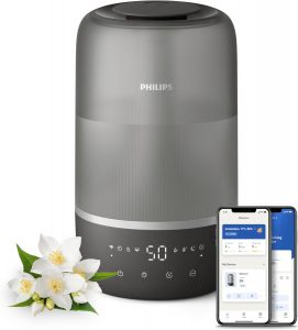 Philips Smart Humidifier - kompakt und dennoch leistungsstark mit himmelhohem Nebel, Aromatherapie, leise mit Schlaffunktion und Nachtlicht, für (Schlaf-) Räume bis zu 41m² (HU1510/03)56,89€ statt 69,99€➡️ https://www.amazon.de/dp/B0DDCQ3CJF/?tag=preisfehlerheute-21