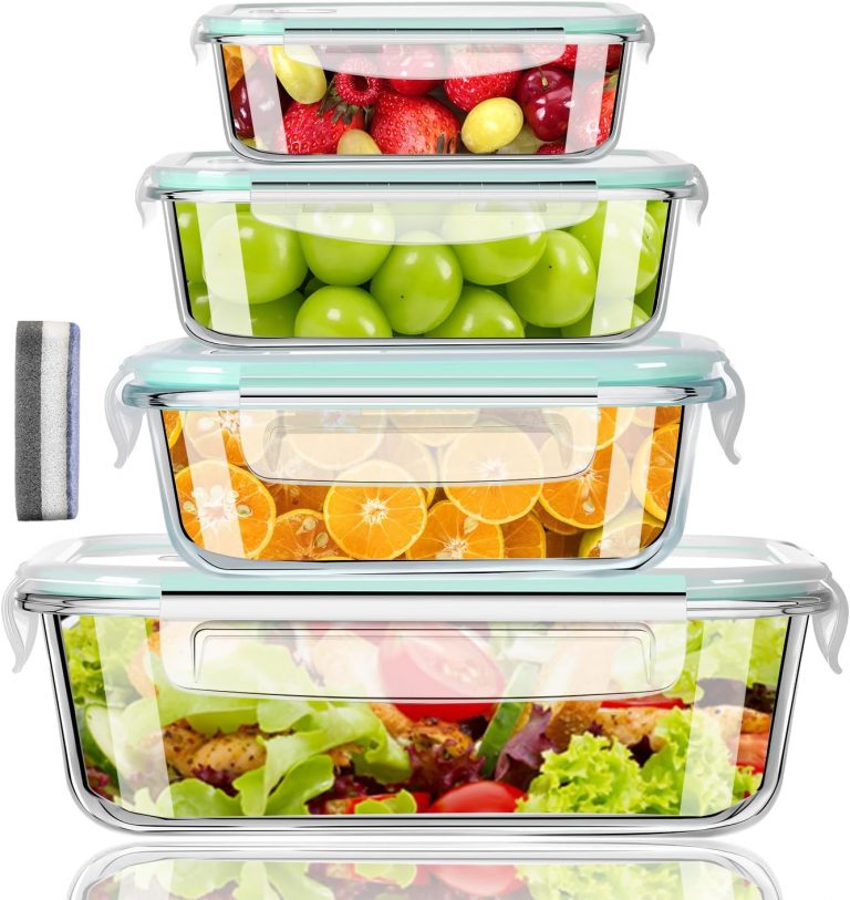 👑 Familien-Set Meal Prep Boxen – 370-640-1040-1520ml Frischhaltedosen Glas Mit Deckel Blau | Mikrowellengeschirr & Backofen-sicher (-40°C bis 560°C) | AuslaufsichereDichtung + Kinderbrotdose15,99€ statt 25,99€ - 39,00 % 🔥🚚 Verkauft von Sayjia GmbH und Versand durch Amazon463 Bewertungen: 4.5 / 5.0 ⭐️⭐️⭐️⭐️⭐️🛒 zu Amazon https://www.amazon.de/dp/B0CM8V1D5M/?amp%3Btag=preisfehlerheute-21&amp%3Bth=1&amp%3Bpsc=1&tag=preisfehlerheute-21