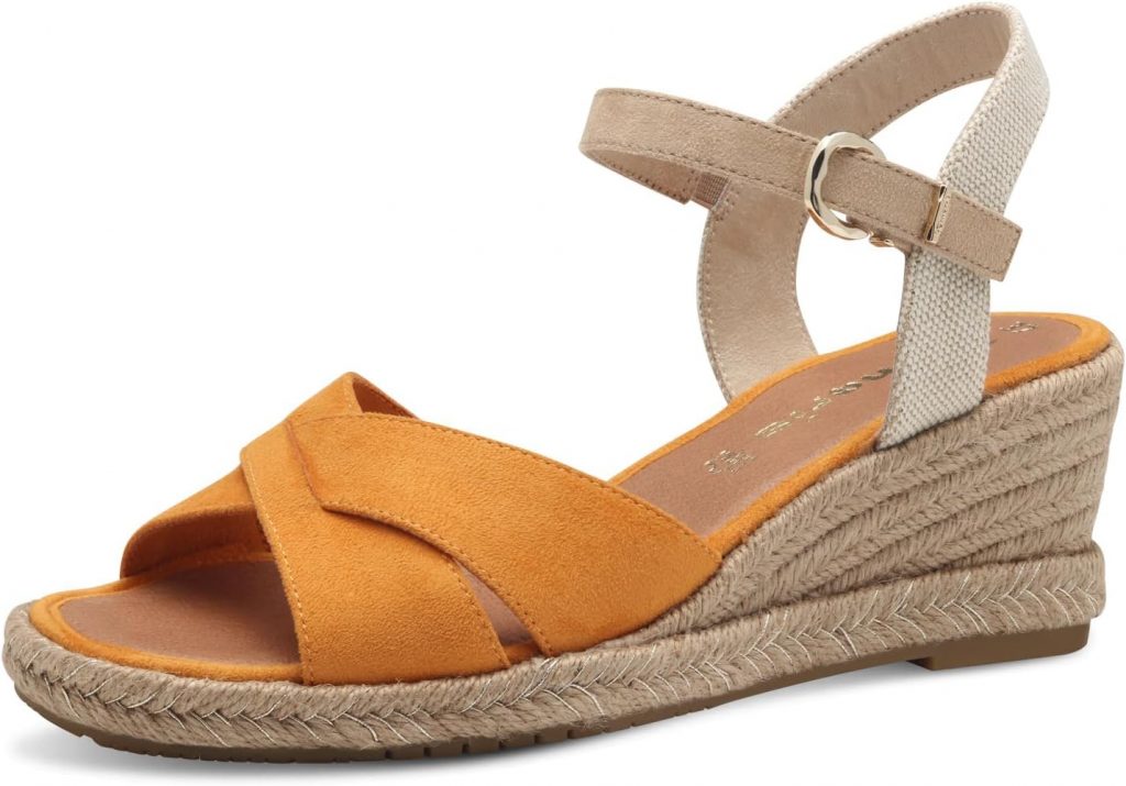 Tamaris Sandalette Damen Keilabsatz