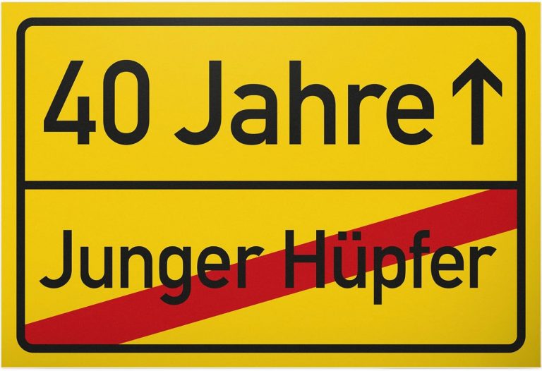 DankeDir! 40 Jahre (Junger Hüpfer) Schild - Geschenk 40. Geburtstag Geschenkidee Geburtstagsgeschenk Vierzigsten Geburtstagsdeko Partydeko Party Zubehör Geburtstagskarte4,99€ statt 9,39€➡️ https://www.amazon.de/dp/B07C3TX874/?tag=preisfehlerheute-21