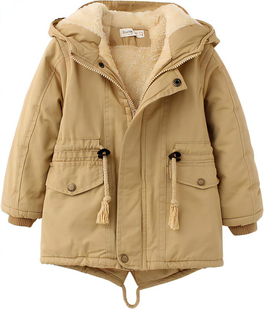 Winterjacke für Jungen und Mädchen,warm Hoodie Outfits Dicke Mantel Baby Wintermäntel