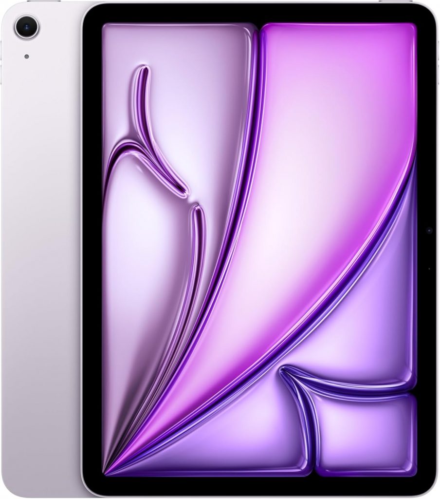 Apple iPad Air 11" mit M3 Chip: Apple Intelligence, Liquid Retina Display, 128 GB, 12 MP Frontkamera/R&uuml;ckkamera, WLAN 6E, Touch ID, Batterie f&uuml;r den ganzen Tag &ndash; Violett