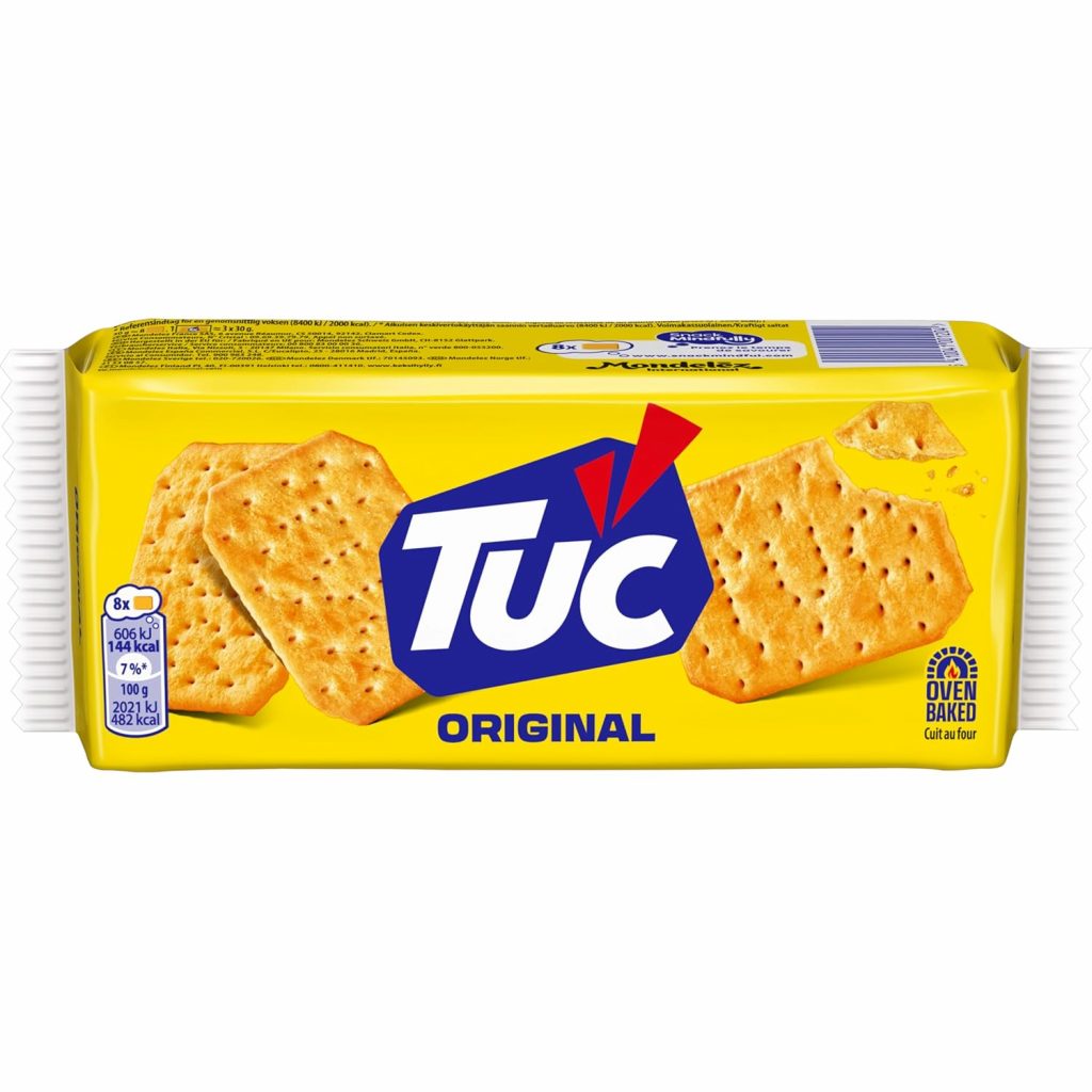 🤴 TUC Original – Fein gesalzene knusprige Cracker – 100g0,89€ statt 1,29€ – 32,0 🔥🚚 Verkauft durch Amazon und Versand durch Amazon1,583 Bewertungen: 4.6 / 5.0 ⭐️⭐️⭐️⭐️⭐️🛒 zu Amazon https://www.amazon.de/dp/B000CDH06C/?th=1&tag=preisfehlerheute-21#038;psc=1&tag=preisfehlerheute-21