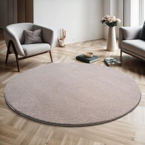 the carpet Relax Moderner Flauschiger Kurzflor Teppich, Anti-Rutsch Unterseite, Waschbar bis 30 Grad, Super Soft, Felloptik, Sand, 120 x 120 cm Rund19,85&euro; statt 24,99&euro;➡️ https://www.amazon.de/dp/B0BC9CJ6BH/?tag=preisfehlerheute-21
