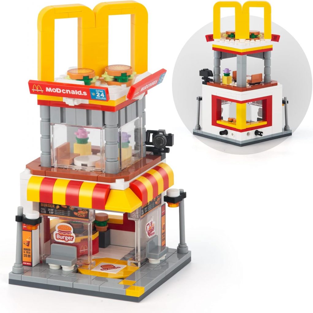 👑 HIGH GODO City BurgerLaden Straßenansicht Architecture Bausteine, 243 Stüke Creative Friends Burger Geschäft Klemmbausteine Set, Lustiges Geschenk für Kinder Jungen Mädchen ab 6 Jahren15,89€ statt 21,59€ – 27,0 🔥🚚 Verkauft von High Godo und Versand durch Amazon163 Bewertungen: 4.2 / 5.0 ⭐️⭐️⭐️⭐️🛒 zu Amazon https://www.amazon.de/dp/B0C1Z78CXC/?tag=preisfehlerheute-21