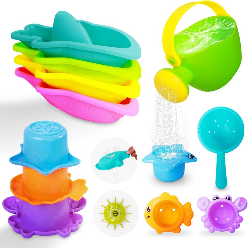 CNMTCCO Badewannenspielzeug, 10 Stück Wasserspielzeug, Badespielzeug für Babys von 1, 2, 3 und 4 Jahren, Kindergeschenk für Jungen & Mädchen2.99€ statt 11.88€➡️ https://www.amazon.de/dp/B0FGD11CX2/?tag=preisfehlerheute-21
