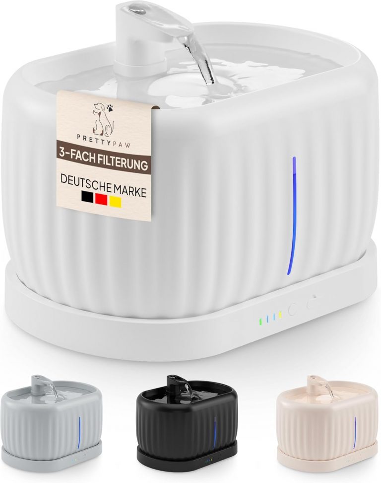 👑 Pretty Paw Kabelloser Katzenbrunnen mit Bewegungssensor – 3 Modi, 45 Tage Akku, 3L Filtertank – Frisches Wasser jederzeit, leise & flexibel platzierbar - Pure Flow Max39,90€ statt 59,90€ - 34,00 % 🔥🚚 Verkauft von PrettyPaw und Versand durch Amazon348 Bewertungen: 4.8 / 5.0 ⭐️⭐️⭐️⭐️⭐️🛒 zu Amazon https://www.amazon.de/dp/B0DXL2Q2QL/?amp%3Btag=preisfehlerheute-21&amp%3Bth=1&amp%3Bpsc=1&tag=preisfehlerheute-21