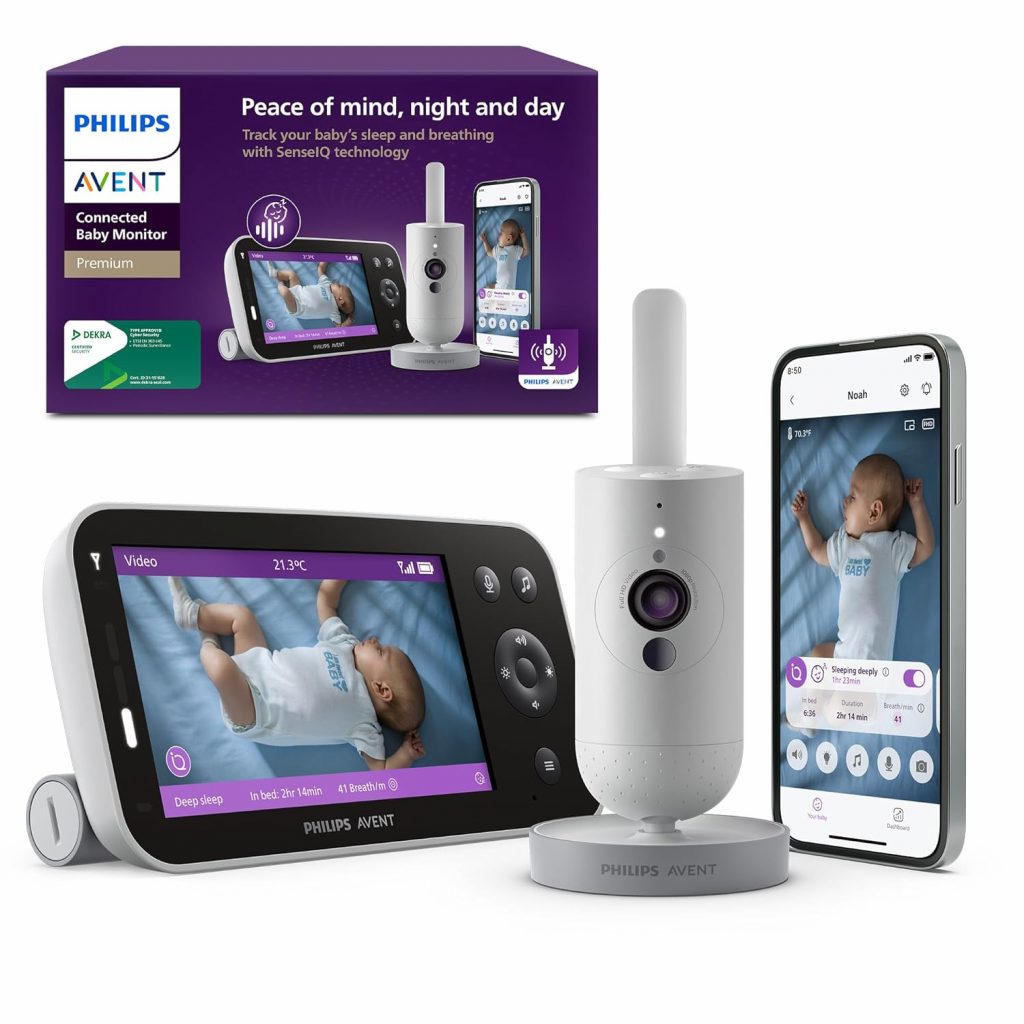👑 Philips AVENT Philips Premium Connected Videophone, das bisher Beste Babyphone, Schlaf- und Atmungs-Tracking mit KI, Schrei-Interpretation, DEKRA Zertifiziert privat und sicher, SCD973/26299,99€ statt 399,99€ – 26,0 🔥🚚 Verkauft durch Amazon und Versand durch Amazon343 Bewertungen: 4.3 / 5.0 ⭐️⭐️⭐️⭐️🛒 zu Amazon https://www.amazon.de/dp/B0D9YRMH21/?tag=preisfehlerheute-21